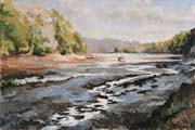 Dittisham Mill Creek by Christopher Droop