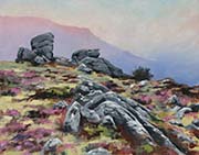 Sallacombe Rocks, Evening by Christopher Droop