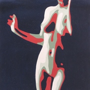 Torso in sage, red and navy by Christopher Droop