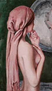 The Pink Headscarf by Christopher Droop